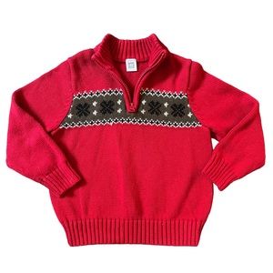 Carters 4T red holiday sweater